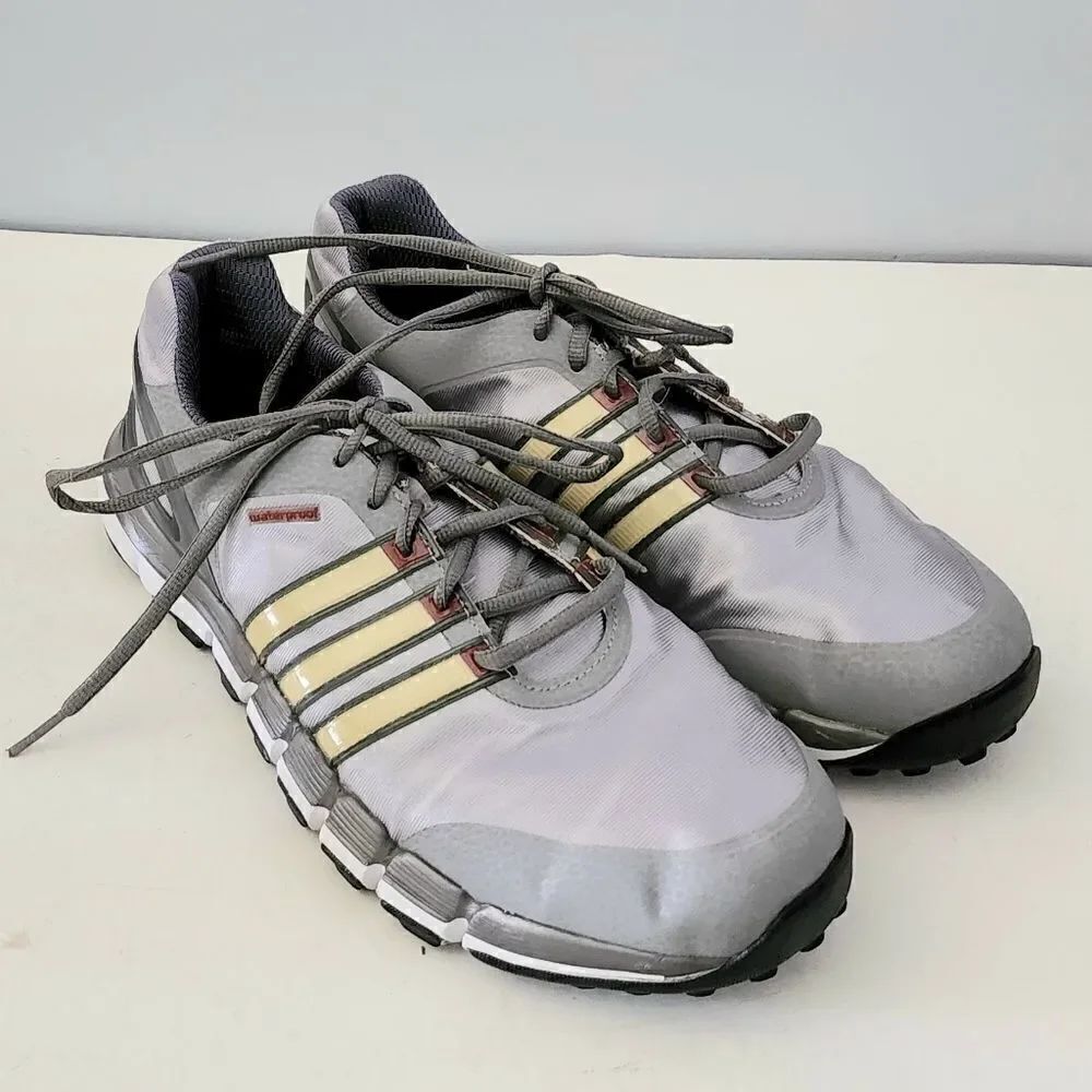 Adidas Men’s Golf Shoes Sneakers Gray Size 10